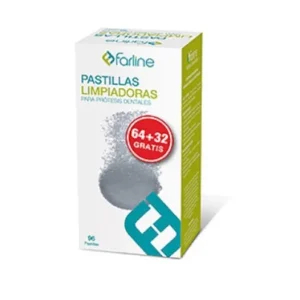 Mund | Farline Reinigungstabletten 96 Tabletten