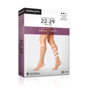 Strumpfhose Kurz | Farmalastic Kniestrümpfe (A-D) normale Kompression T-reina plus beige 1 Stück