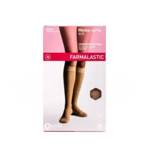 Strumpfhose Kurz | Farmalastic Kurzstrumpf (A-D) normale Kompression T-groß beige 1ud