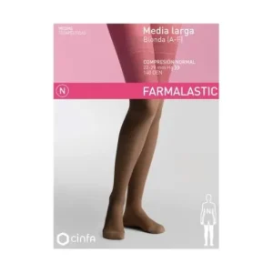Strumpfhose Lang | Farmalastic media larga blonda (A-F) normale Kompression T-reina schwarz 1 Stück