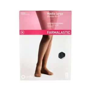 Strumpfhose Lang | Farmalastic media larga blonda (A-F) normale Kompression Größe mittel schwarz 1 Stück