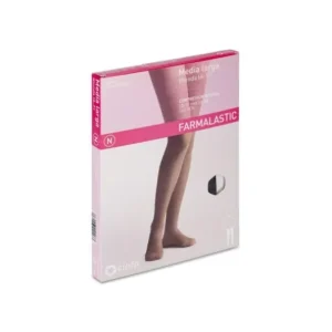 Strumpfhose Lang | Farmalastic media larga blonda (A-F) normale Kompression klein schwarz 1 Stück