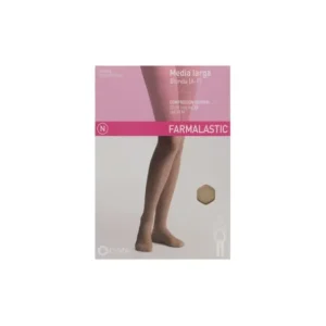 Strumpfhose Lang | Farmalastic mittellang blond (A-F) Komp. normal T-extra groß beige 1 Stück