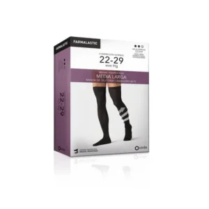 Strumpfhose Lang | Farmalastic mittellanger Gentleman (A-F) Komp. normal T-extra groß schwarz 1 Stück