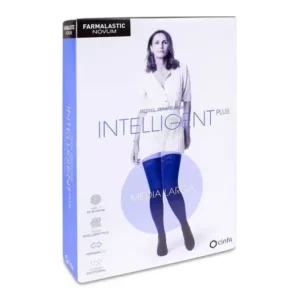 Strumpfhose Lang | FARMALASTIC NOVUM Media Larga Intelligent Marino Talla 5 1 Par