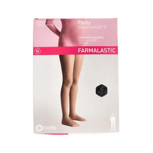 Strumpfhosen | Farmalastic Schwangerschaftshöschen (E-T) normale Kompression T-mittel schwarz 1 Stück