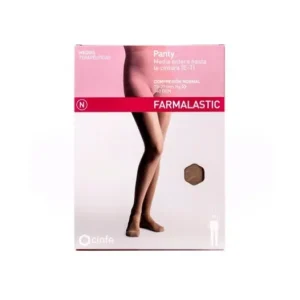Strumpfhosen | Farmalastic Strumpfhose bis Taille (E-T) normale Kompression T-Rein plus beige 1 Stück