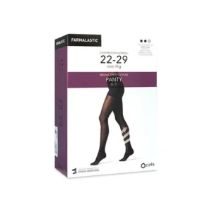 Strumpfhosen | Farmalastic Strumpfhose bis Taille (E-T) normale Kompression T-klein schwarz 1 Stück