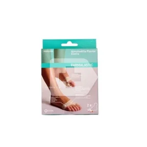 Füße | Farmalastic Farmalastisches elastisches Plantar-Pad T-mittel 2uds