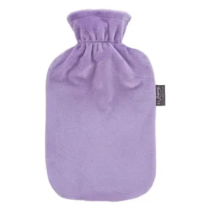 Wärmflaschen | FASHY Bolsa de Agua Cubierta Terciopelo Violeta 2l 1ud