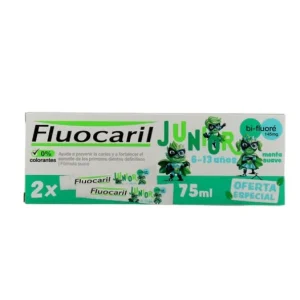 Kinder | Fluocaril Junior 6-13 Años Menta Dulce 2x75ml