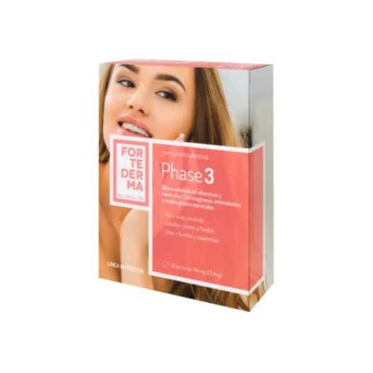 Nahrungsergänzungsmittel Für Die Schönheit | Fortederma Phase 3 Herbora 30 Cápsulas