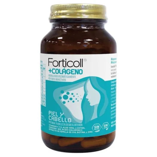 Nahrungsergänzungsmittel Für Die Schönheit | FORTICOLL +Colágeno Piel Cabello 120comp
