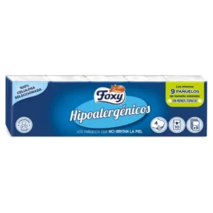Taschentücher | Foxy Hipoalergenicos Pañuelos 10x9uds
