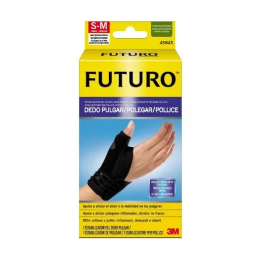 Schienen | 3M Futuro™ schwarzes Daumenarmband T-S/M 1 Stück