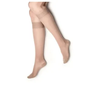 Strumpfhose Kurz | Gibaud Damen Finesse Mid Lace Strümpfe C2 sehr klar T3L 1 Paar