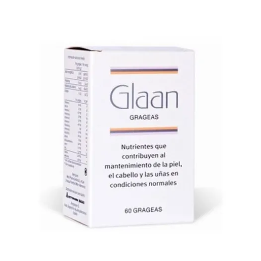 Nahrungsergänzungsmittel Für Die Schönheit | Glaan Dragees 60 Stück