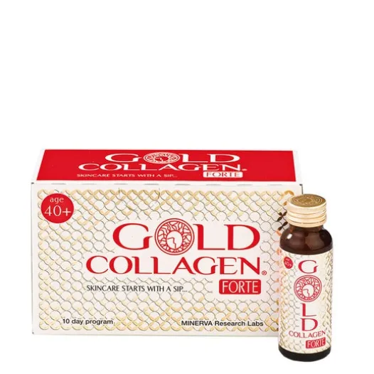 Nahrungsergänzungsmittel Für Die Schönheit | GOLD COLLAGEN Forte 10 Fläschchen x 50ml