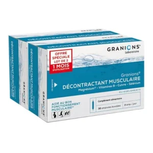 Sportlernahrung | Granions GranionenMuskelrelaxanset aus 2x30 Ampullen