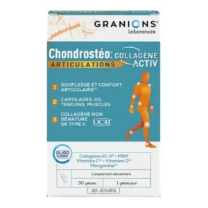 Knochen | Granions Chondrosteo+ Collagen Activ 30 Kapseln