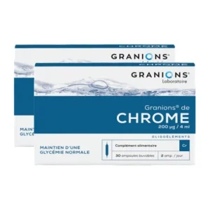 Verdauung | Granions Granulate Chromset mit 2 x 30 Ampullen