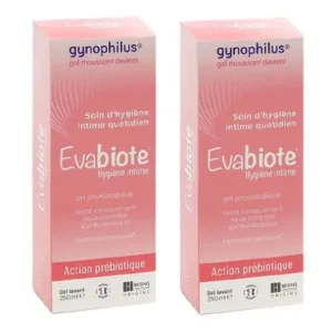 Intimhygiene | GYNOPHILUS Evabiote Gel Lavado Intimo 2x250ml