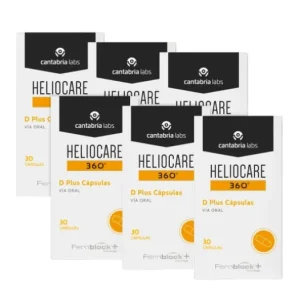 Nahrungsergänzungsmittel Für Die Schönheit | Heliocare 360º D Plus Cápsulas 6x30caps