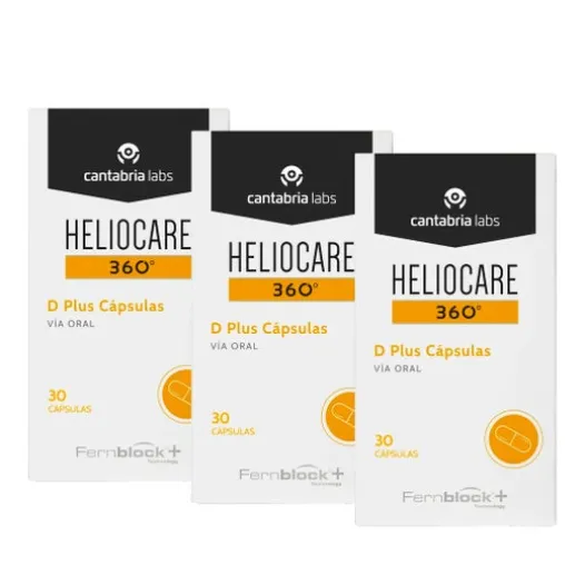 Nahrungsergänzungsmittel Für Die Schönheit | Heliocare 360º D Plus Cápsulas 3x30caps