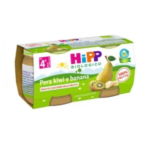 Babynahrung | Hipp Bio Homogeneizado Kiwi Banana Pera 2x80g