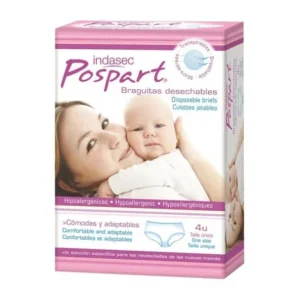 Schwangerschaft Und Stillzeit | indasec ® Pospart Einweg-Slipeinlagen T-Single 4 Stück