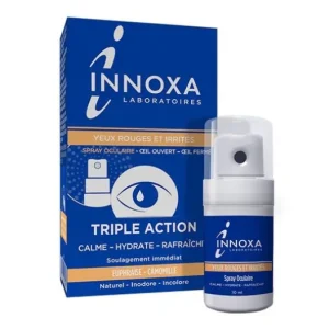 Feuchtigkeitspflege | Innoxa Rote und gereizte Augen Spray 10ml