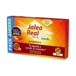 Natürliche Diätetik | Juanola Gelée Royale Plus Energie 1500mg 28 Stück