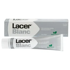 Mund | Lacer Blanc Plus aufhellende Zahnpasta mit Minzgeschmack 125ml