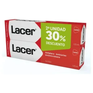 Mund | Lacer Fluorid-Zahnpasta 2x125ml