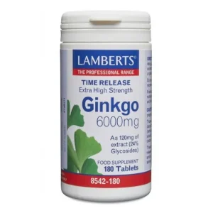 Naturheilmittel | Lamberts Ginkgo Extra-Hochleistung 180 Tabletten