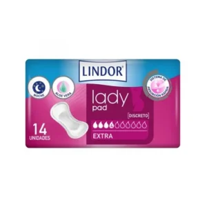 Damenhygiene | Lindor Lady Pad Extra Pads 14 Stück