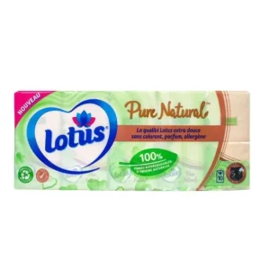 Taschentücher | Lotus Mouch Toallitas Pure Natural 10uds