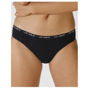Sport | Lovable Culotte Flujo Medio Negro TM 1ud