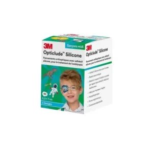 Pflaster | 3M Opticlude Silicone Eye Boy Midi 50 Stück