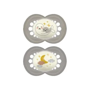 Zubehör | MAM Chupete Air Night Silicona 6+ Neutro 2uds