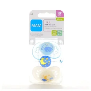 Zubehör | MAM Original Night Chupete Silicona 18M+ 2uds