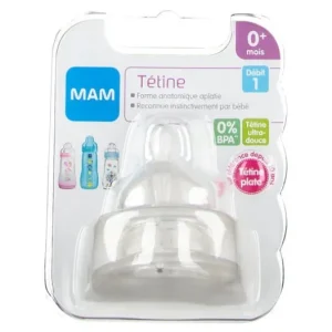 Babynahrung | MAM Tet Silizium Deb 1 Slow Bt2