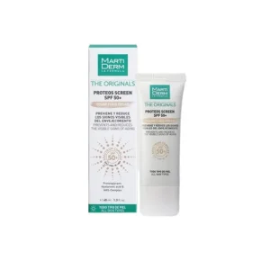Sonnenschutz | MARTIDERM Proteos Screen Spf 50+ Farbige flüssige Creme 40 ml