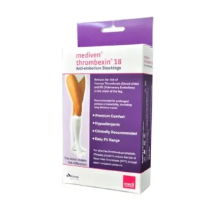 Strumpfhose Kurz | Mediven Thrombexin Media 18 Corto Blanco Talla S 1 Par