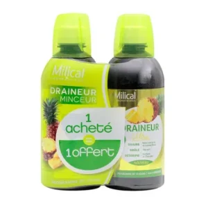 Abnehmen | Milical Nutrition Milical - Drainaligne Drainage Getränk Drainage Getränk Drainage Getränk Ananas 500ml Los von 2 Stück