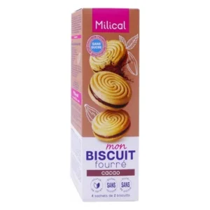 Ökologische Ernährung | Milical Nutrition Milical Galletas Rellenas de Chocolate 4x2uds