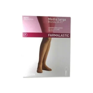 Strumpfhose Lang | Farmalastic Mittlere Lange Kompression Normale Blondine Beige Größe Rei