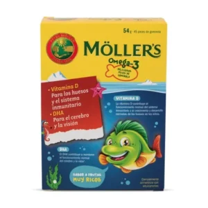 Kreislauf | Moller's Omega 3 45 Geleebohnen