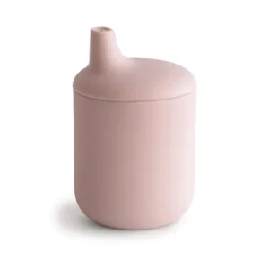 Technische Hilfsmittel | Mushie Baby Silicone Sippy Cup Blush Pink 1ud