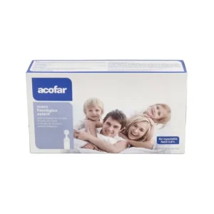 Augenpflege | ACOFAR Nasales und ophthalmisches physiologisches Serum Einzeldosis 5ml